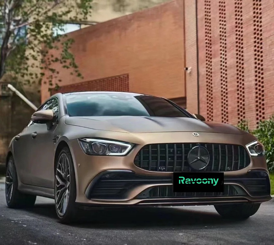 Ravoony Plus Ultra-Matte Coffee Brown Car Wrap