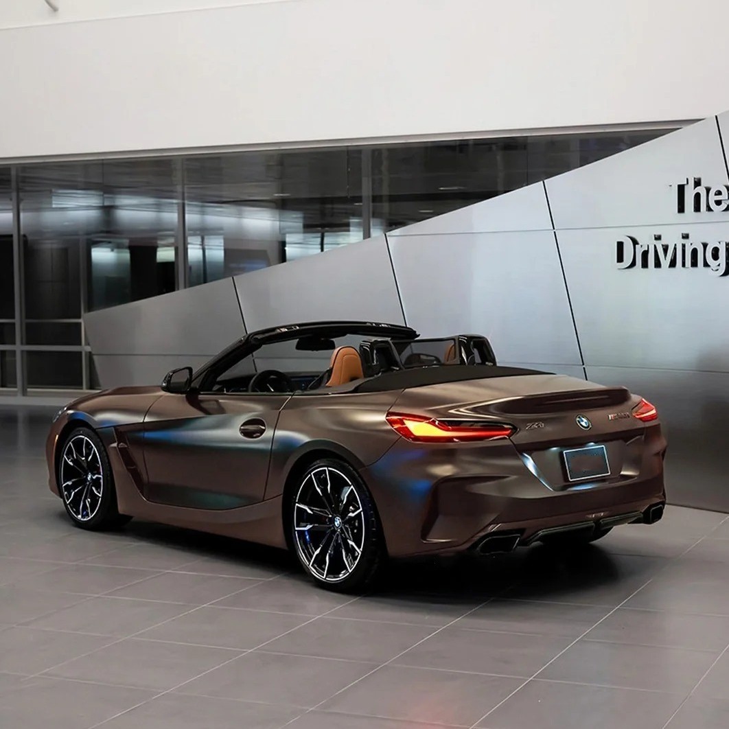 Ravoony Plus Ultra-Matte Coffee Brown Car Wrap