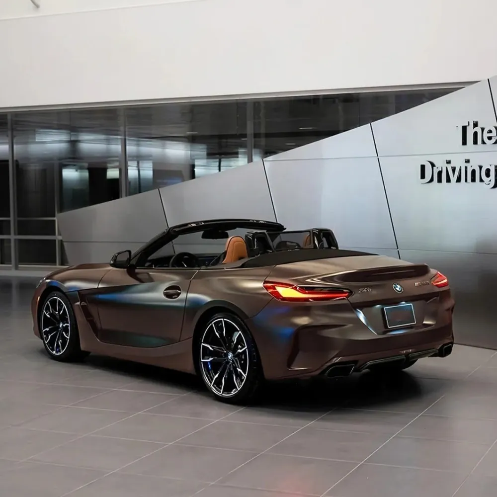 Ravoony Plus Ultra-Matte Coffee Brown Car Wrap
