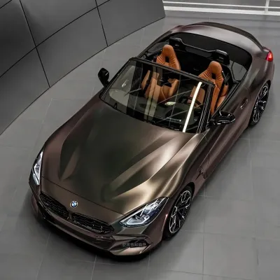 Ravoony Plus Ultra-Matte Coffee Brown Car Wrap 02