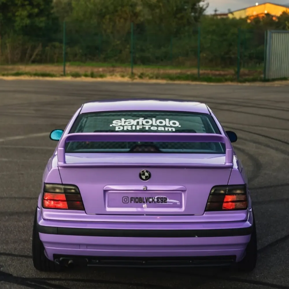 Ravoony Plus Twin Candy Magic Purple Car Wrap
