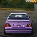 Ravoony Plus Twin Candy Magic Purple Car Wrap