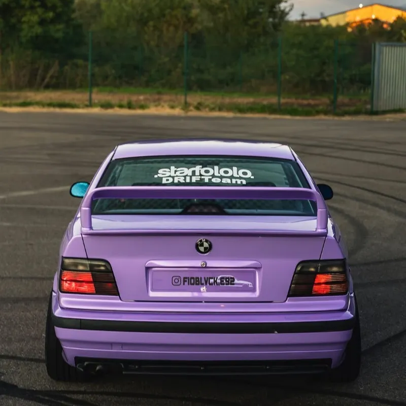 Ravoony Plus Twin Candy Magic Purple Car Wrap