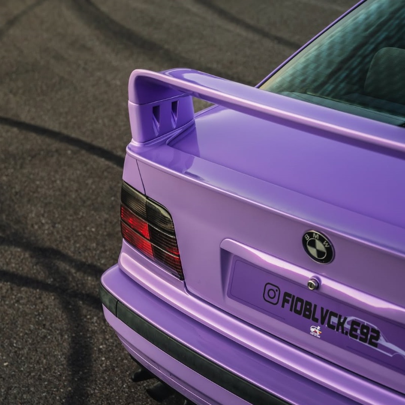 Ravoony Plus Twin Candy Magic Purple Car Wrap