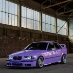Ravoony Plus Twin Candy Magic Purple Car Wrap