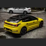 Ravoony Plus Crystal Maize Yellow Car Vinyl Wrap