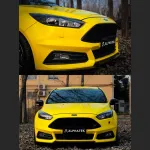 Ravoony Plus Crystal Maize Yellow Car Vinyl Wrap