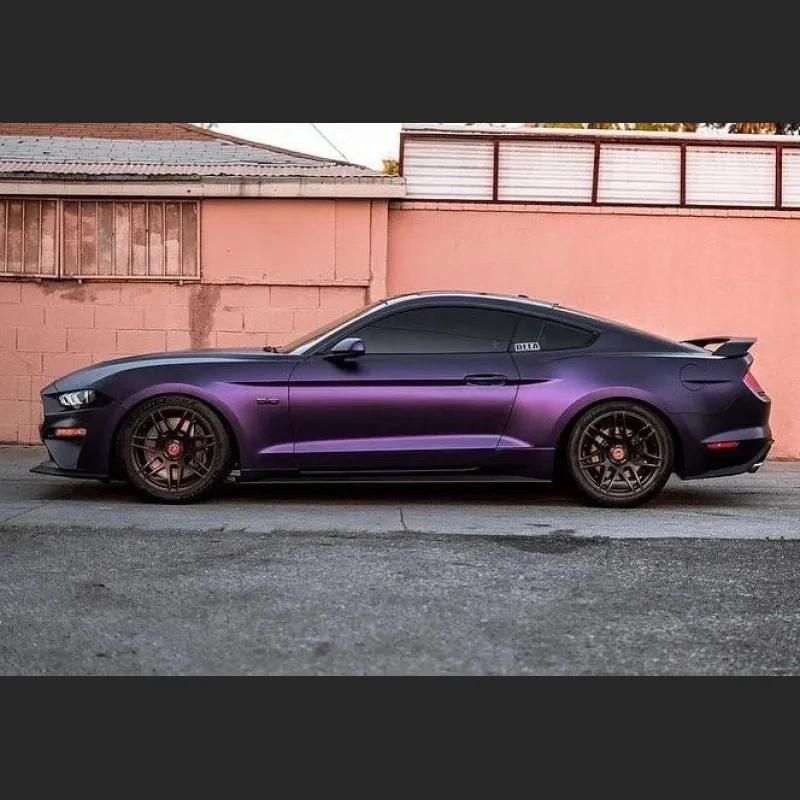 Ravoony Plus Ultra-Matte Purple-Red Car Wrap 