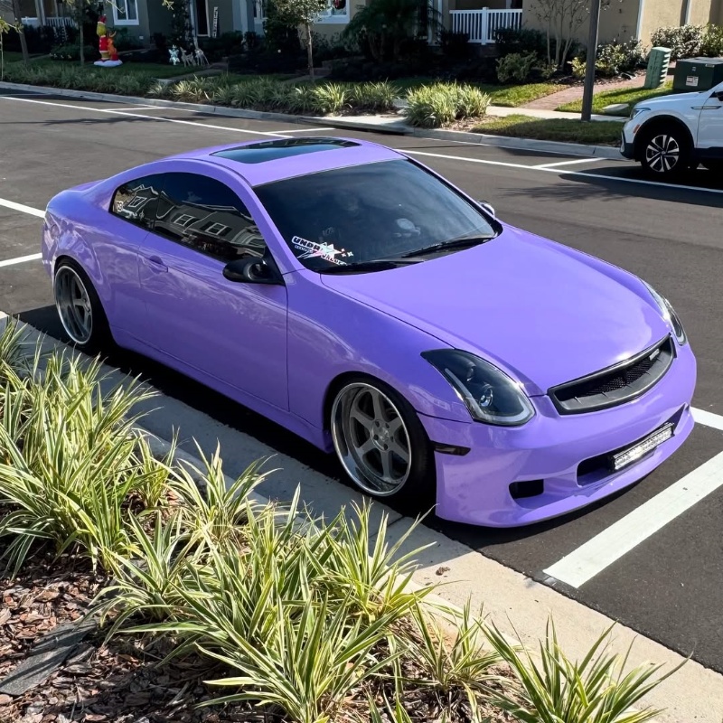 Ravoony Plus Glossy Lavender Purple Car Wrap