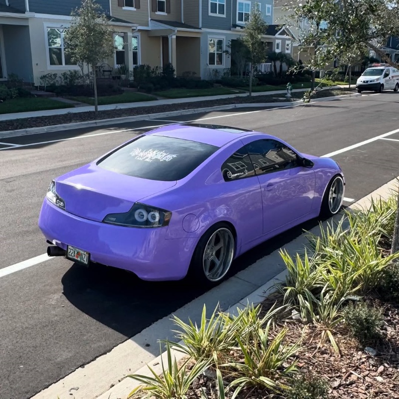 Ravoony Plus Glossy Lavender Purple Car Wrap