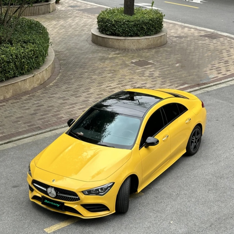 Ravoony Plus Gloss Light Sunflower Yellow Vinyl Wrap