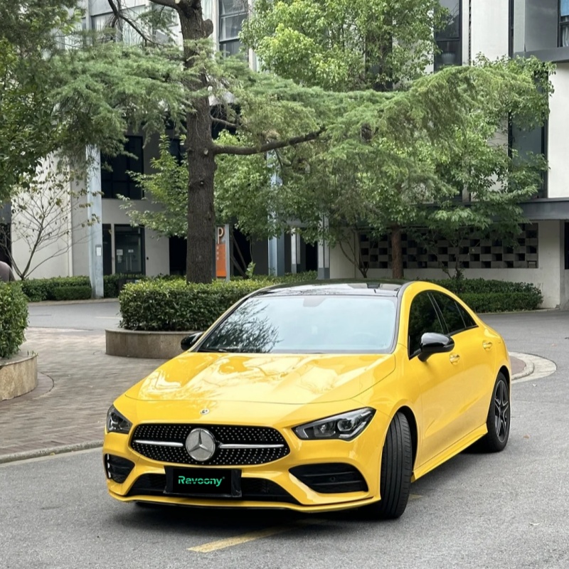 Ravoony Plus Gloss Light Sunflower Yellow Vinyl Wrap