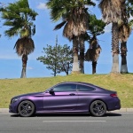 Ravoony Plus Ultimate Flat Magic Purple Car Vinyl Wrap