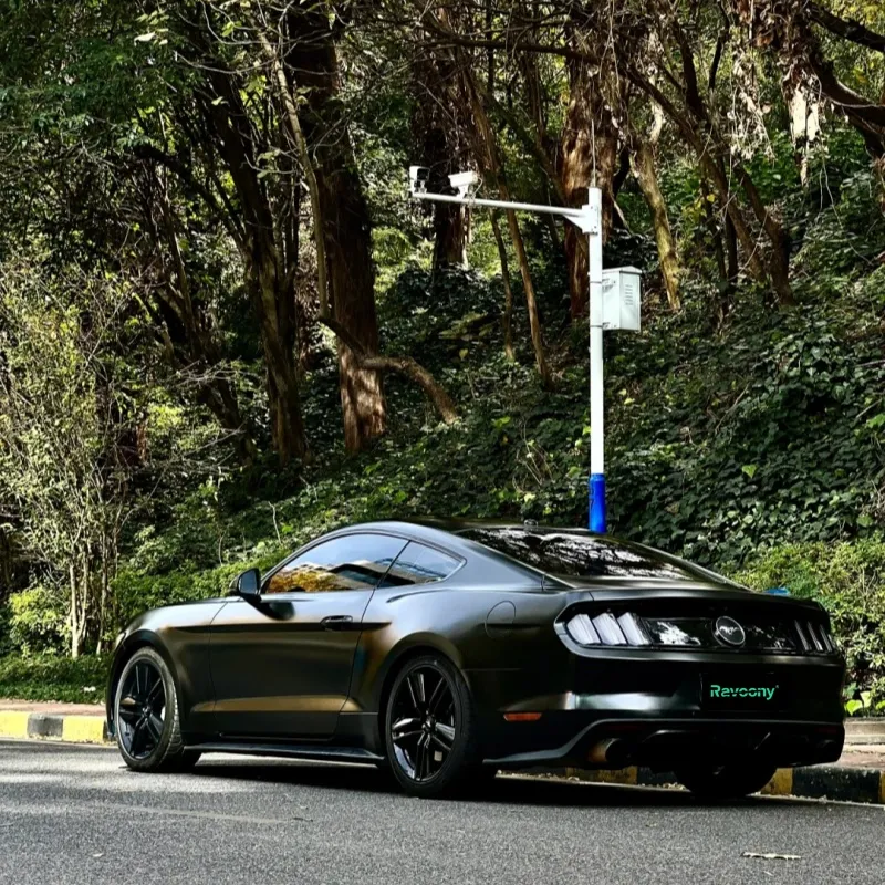 Ravoony Basic Satin Black Car Wrap