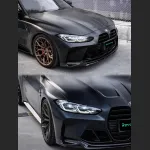Ravoony Basic Satin Black Car Wrap