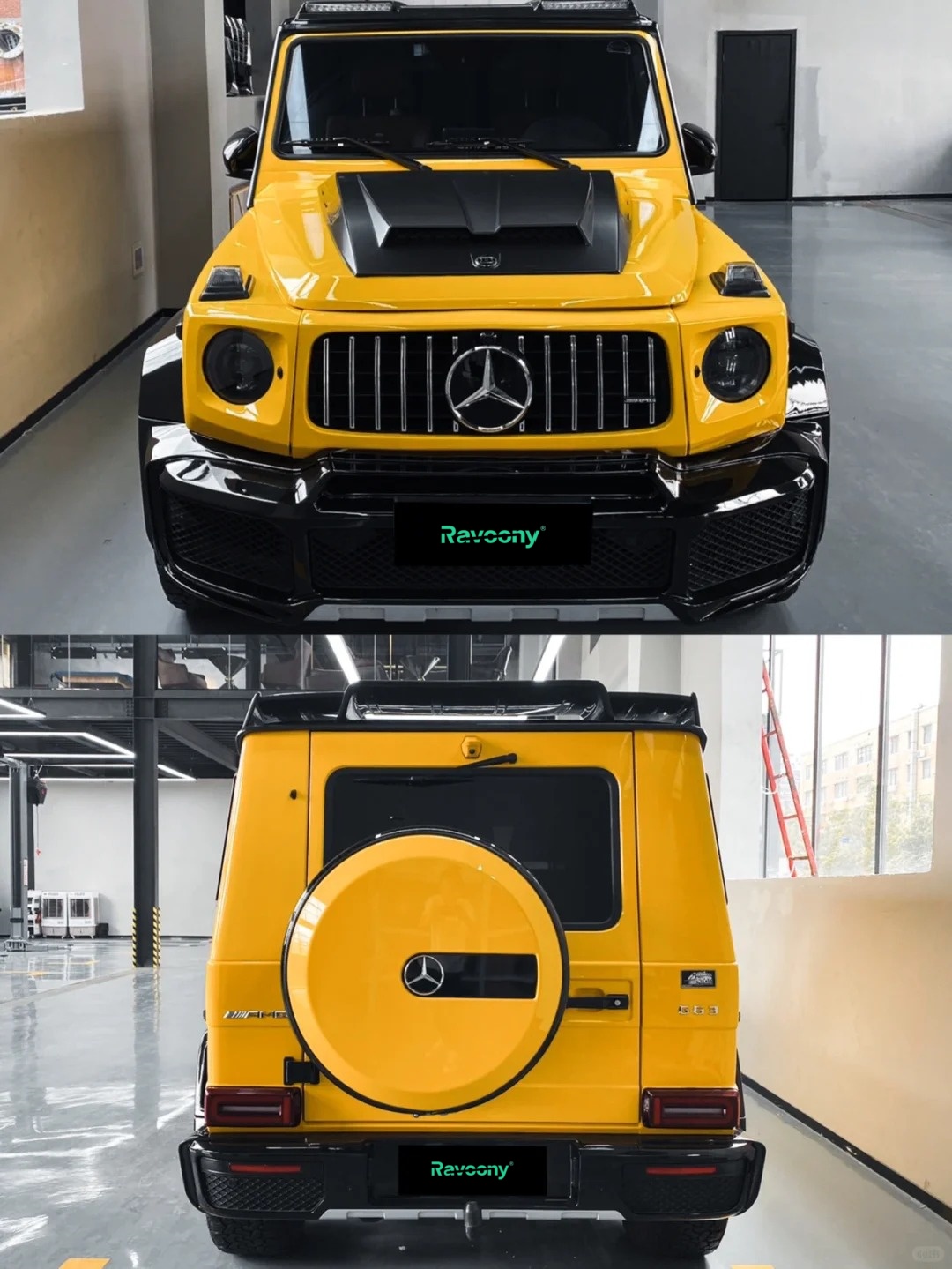 Ravoony Plus Gloss Sunflower Yellow Vinyl Wrap