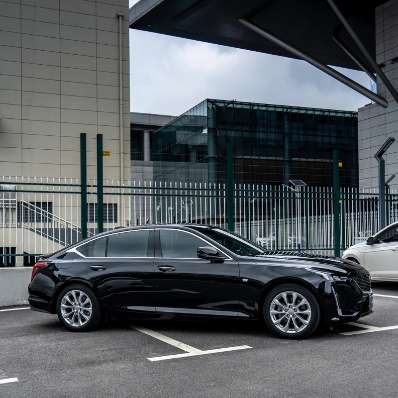 Ravoony Plus PET Glossy Crystal Black Car Vinyl Wrap