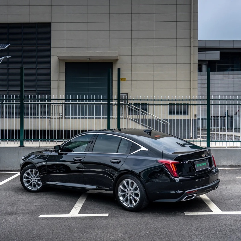 Ravoony Plus PET Glossy Crystal Black Car Vinyl Wrap