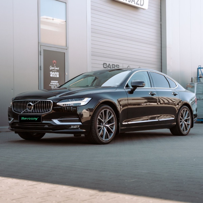 Ravoony Plus PET Glossy Crystal Black Car Vinyl Wrap