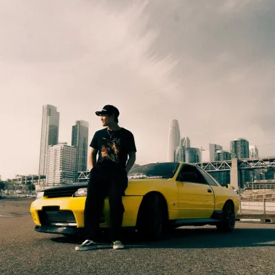 Ravoony Plus Crystal Maize Yellow Car Vinyl Wrap 02