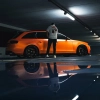 Ravoony Plus Ultimate Flat Orange Car Vinyl Wrap