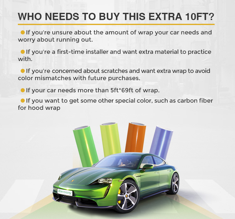 Extra 10ft For Any Color