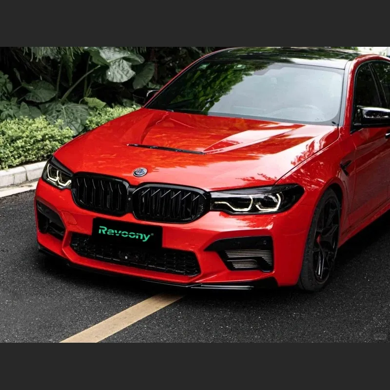 Ravoony Plus Glossy Crystal Carmine Red Vinyl Car Wrap