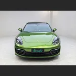 Ravoony Plus Glossy Metallic Mamba Green Car Vinyl Wrap