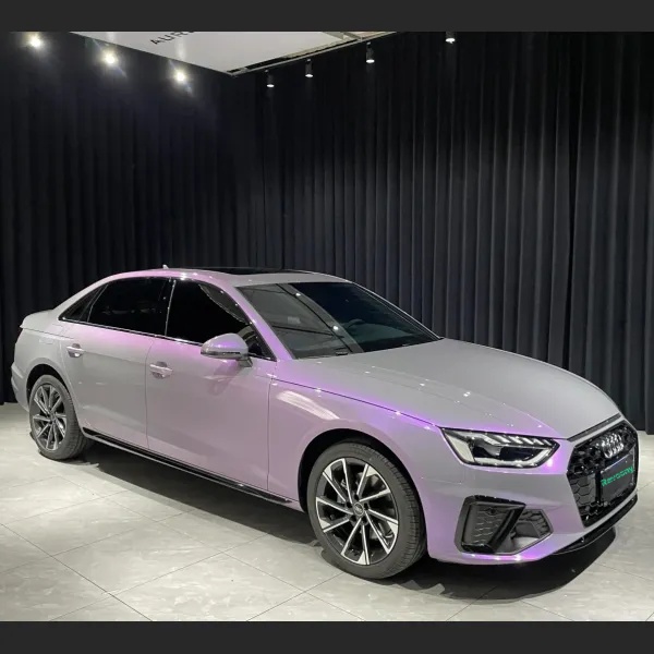 Ravoony Plus Twin Candy Grey Purple Color Fliper Car Wrap