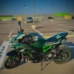 Ravoony Plus Glossy Chameleon Spring Green Car Wrap