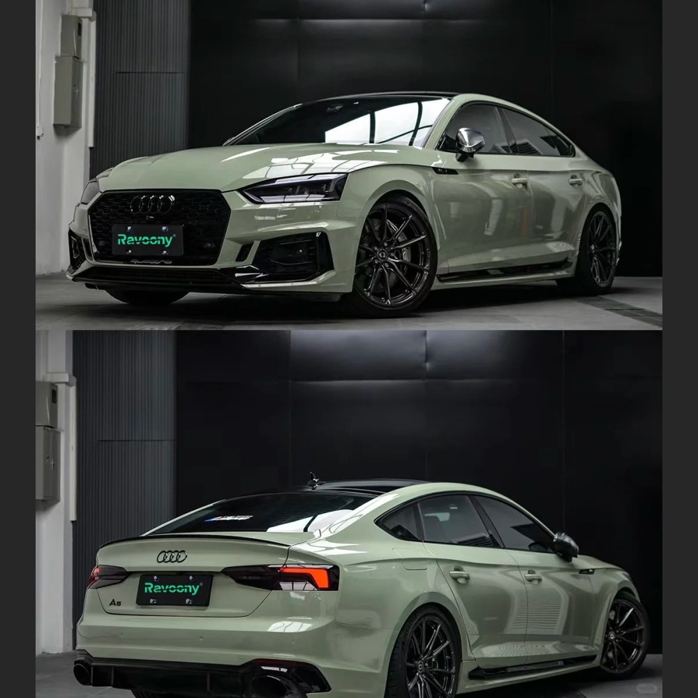 Ravoony Plus Light Khaki Green Car Vinyl Wrap