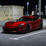 Ravoony Basic Gloss Metallic Vampire Red Car Wrap