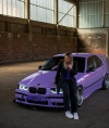 Ravoony Plus Twin Candy Magic Purple Car Wrap