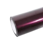 Ravoony Plus PET Gloss Glaze Black Red Vinyl Wrap
