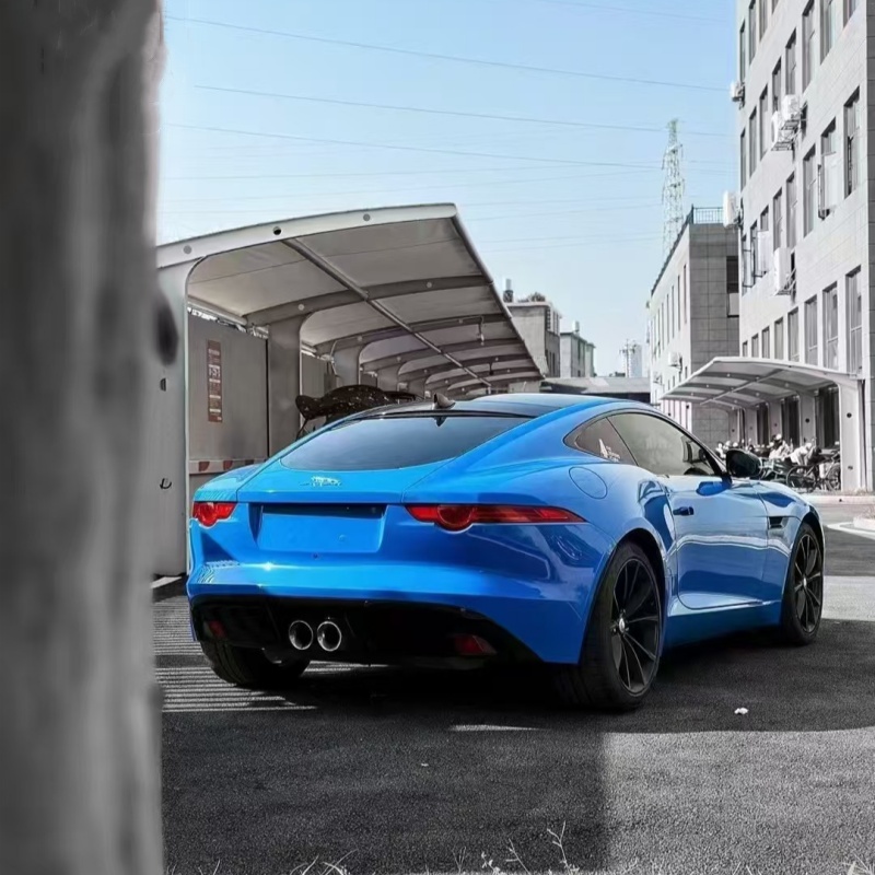 Ravoony Plus PET Gloss Shark Blue Vinyl Wrap