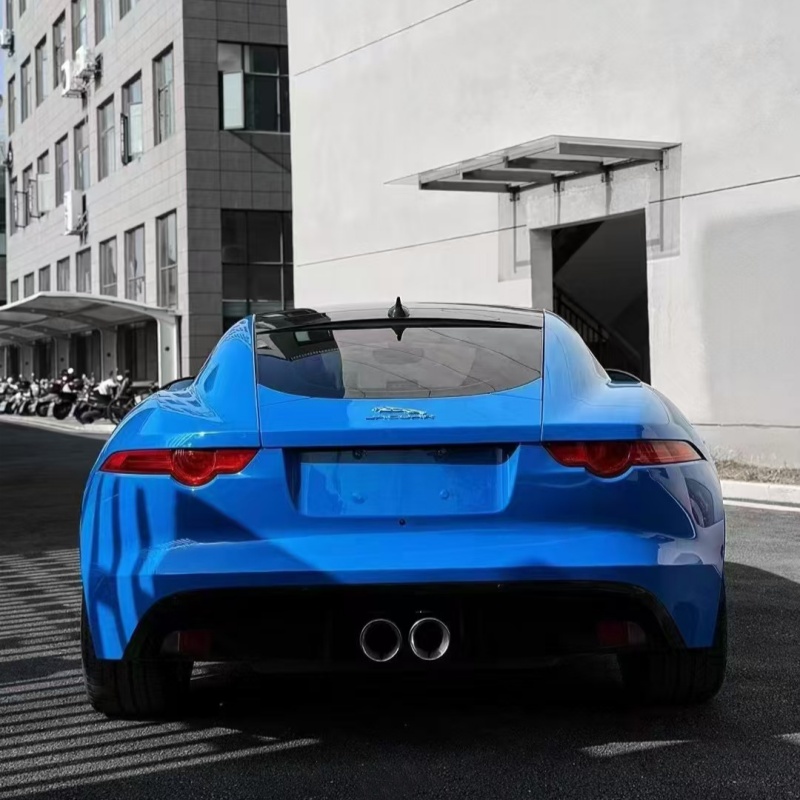 Ravoony Plus PET Gloss Shark Blue Vinyl Wrap