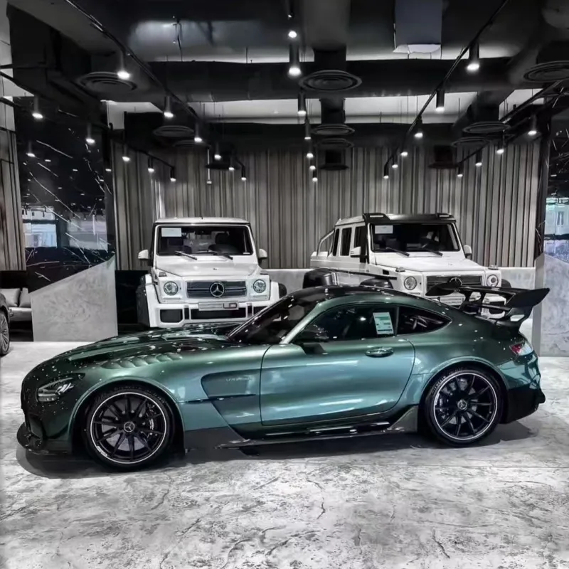 Ravoony Plus PET Metallic Ryan Green Car Wrap