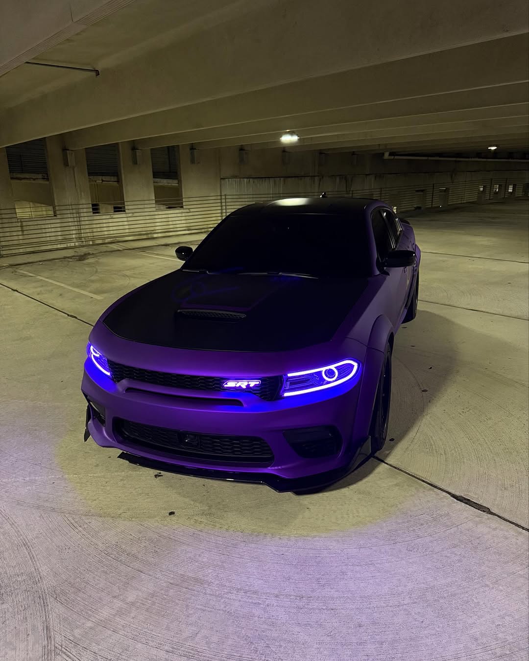 Ravoony Plus Matte Midnight Purple Chrome Wrap