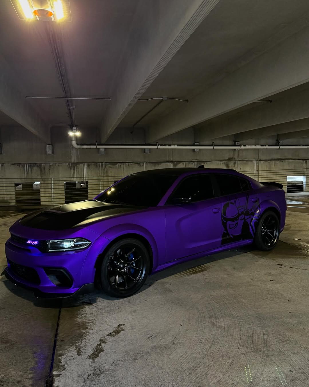 Ravoony Plus Matte Midnight Purple Chrome Wrap