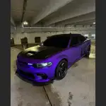 Ravoony Plus Matte Midnight Purple Chrome Wrap