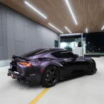 Ravoony Plus PET Gloss Metallic Galaxy Purple Car Vinyl Wrap
