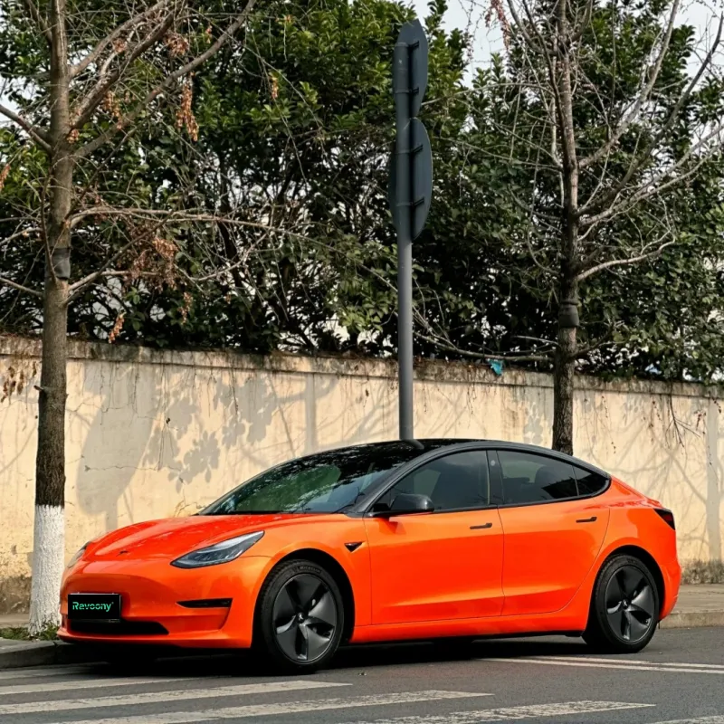 Ravoony Plus Burnt Orange Car Wrap