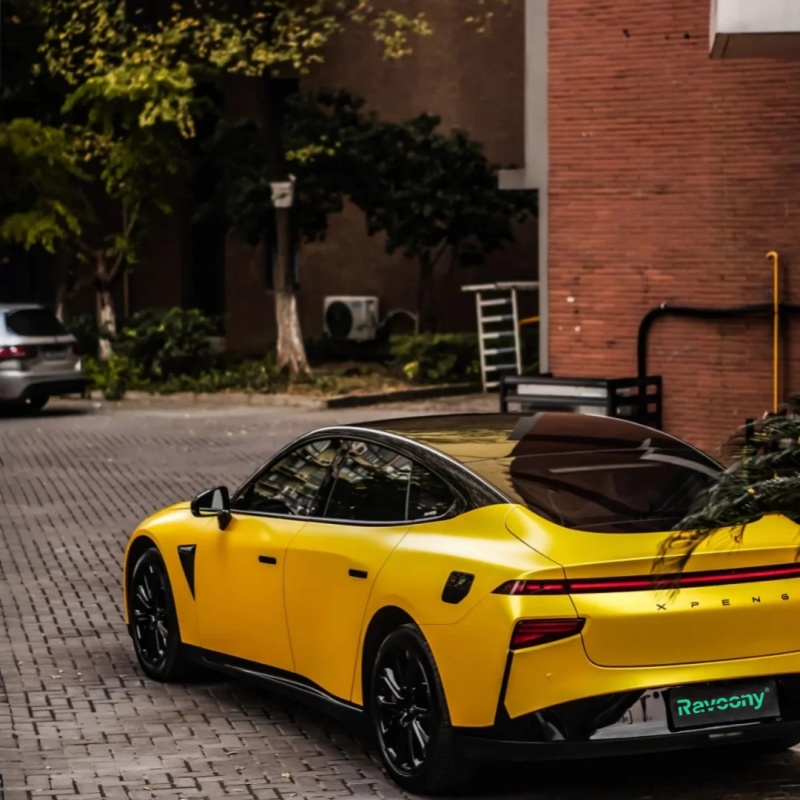 Ravoony Plus Matte Pure Metal Yellow Gold Vinyl Wrap