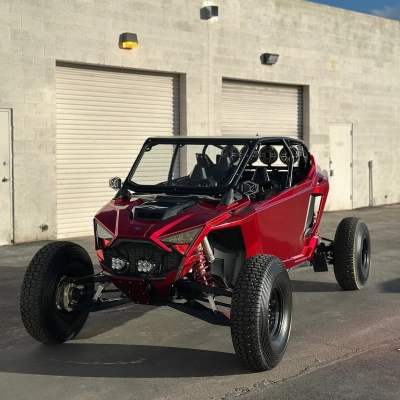 Ravoony Plus Gloss Liquid Ruby Red Vinyl Car Wrap 02