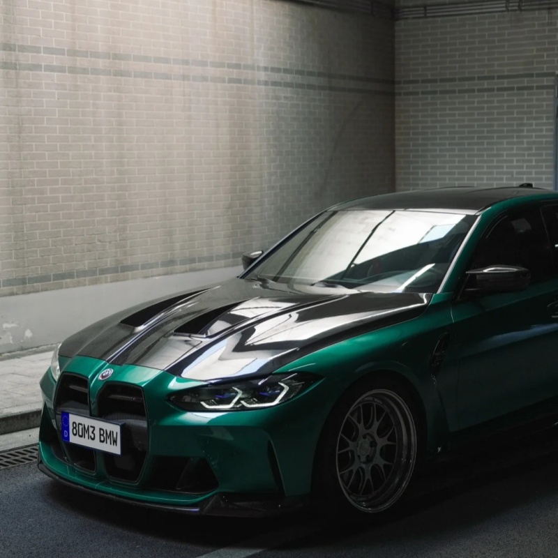 Ravoony Plus Gloss Paint Metallic Isle Of Man Green Car Vinyl Wrap