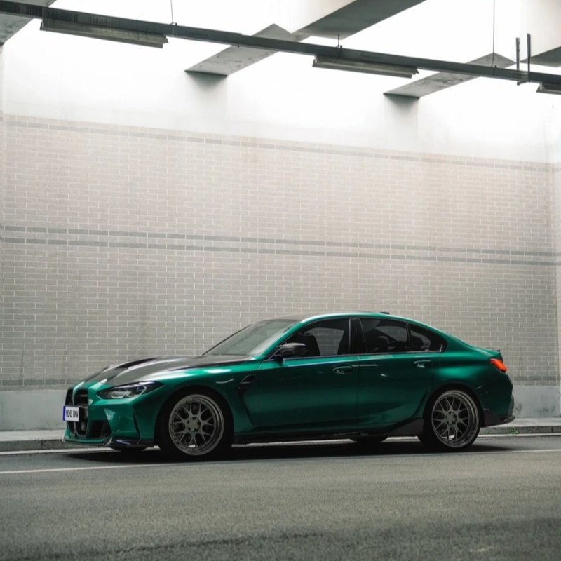 Ravoony Plus Gloss Paint Metallic Isle Of Man Green Car Vinyl Wrap