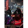 Ravoony Plus Gloss Metallic Vampire Red Vinyl Car Wrap