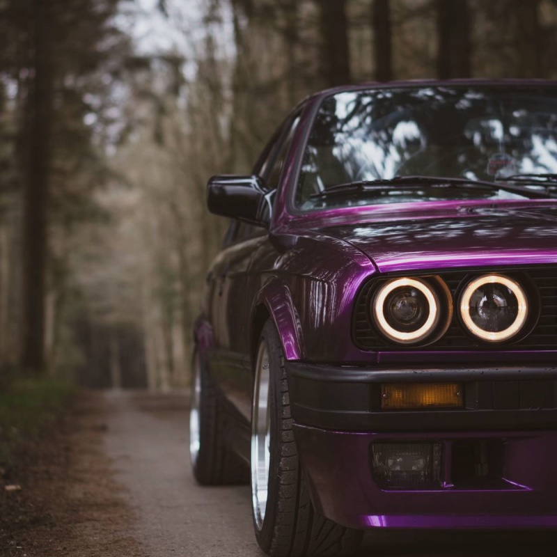 Ravoony Plus Gloss Pearl Grape Purple Car Wrap