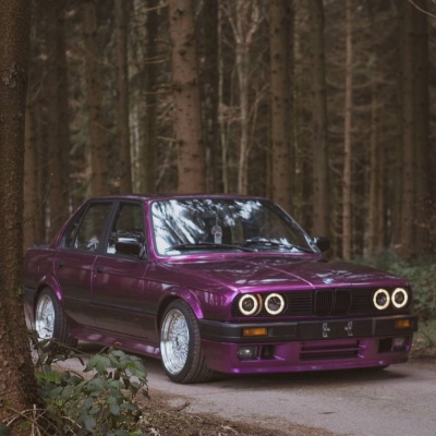 Ravoony Plus Gloss Pearl Grape Purple Car Wrap 01