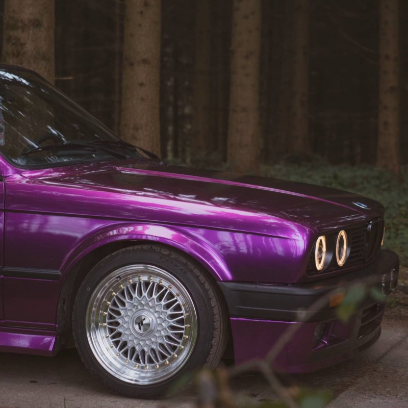 Ravoony Plus Gloss Pearl Grape Purple Car Wrap